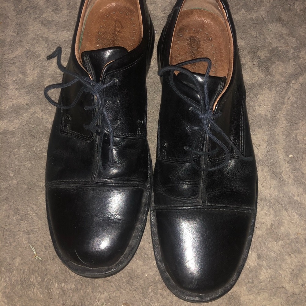 Clark’s leather dress shoes